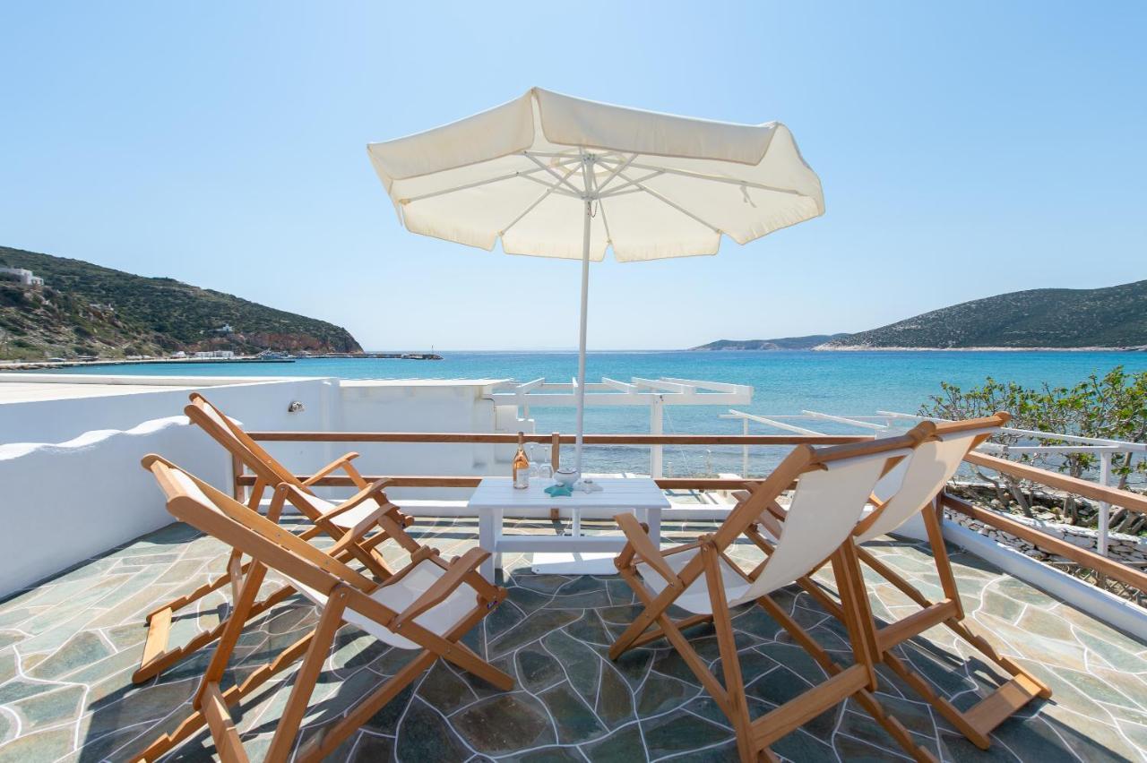 Turquoise Maison By The Sea Platis Gialos  Dış mekan fotoğraf
