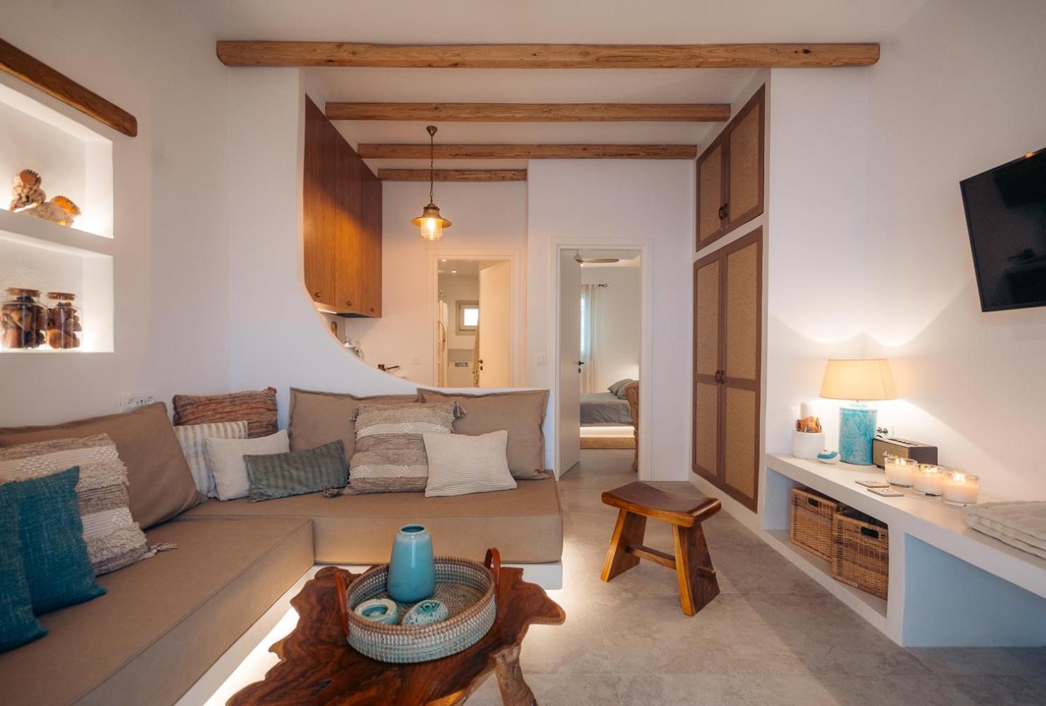 Turquoise Maison By The Sea Platis Gialos  Dış mekan fotoğraf