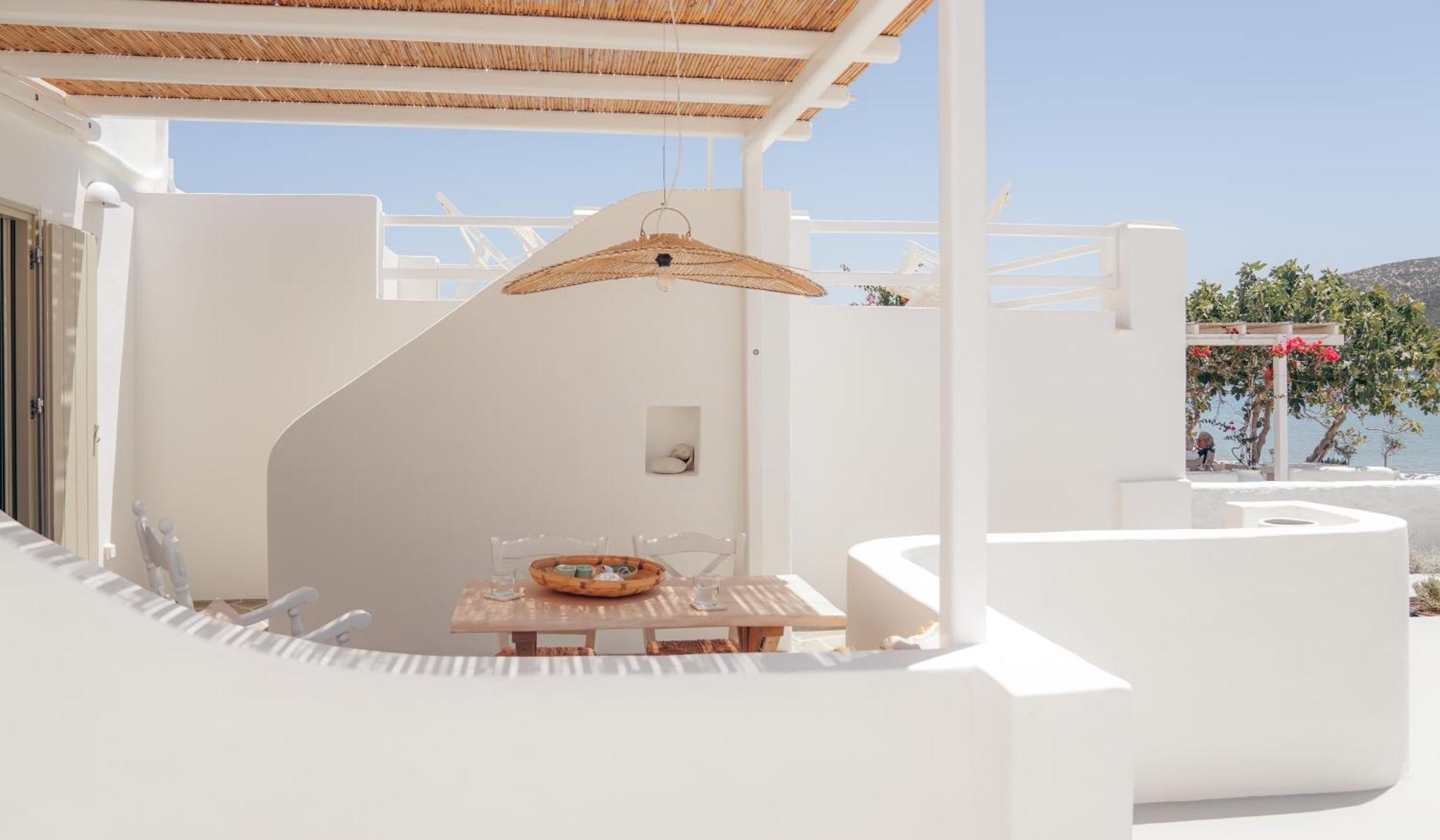 Turquoise Maison By The Sea Platis Gialos  Dış mekan fotoğraf