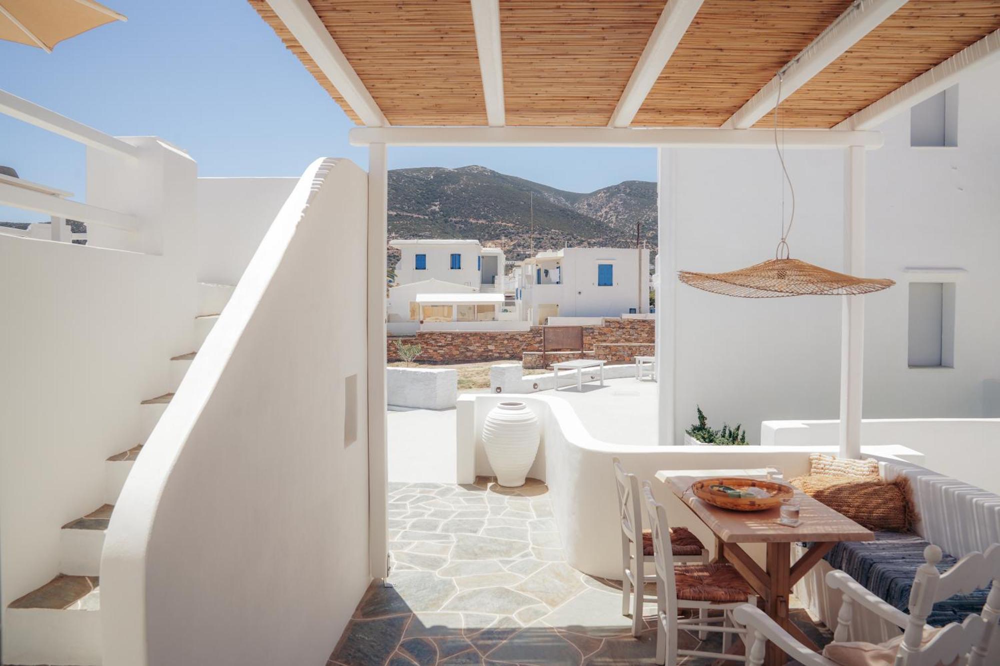 Turquoise Maison By The Sea Platis Gialos  Dış mekan fotoğraf